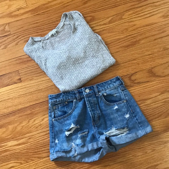 Forever 21 Pants - Forever 21 Distressed Shorts
